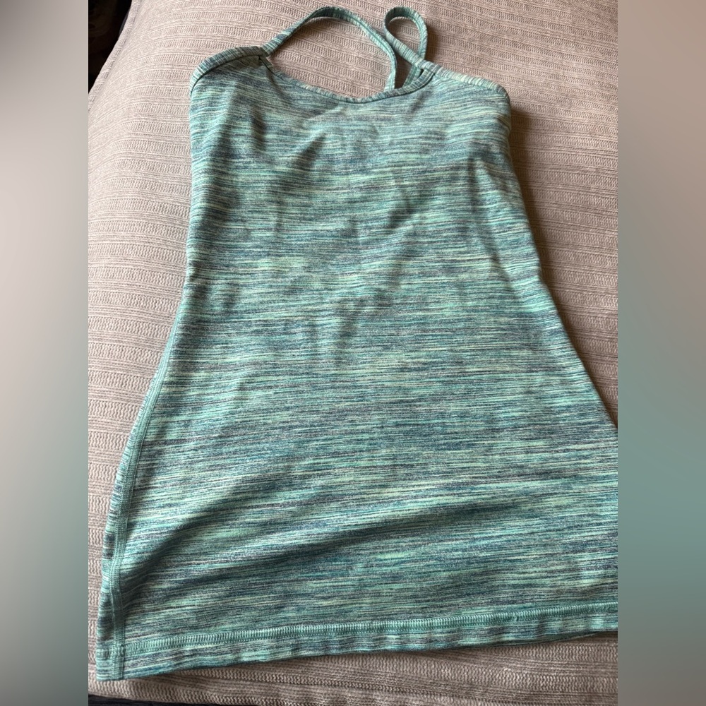 Lululemon Athletica Teal Tank Top